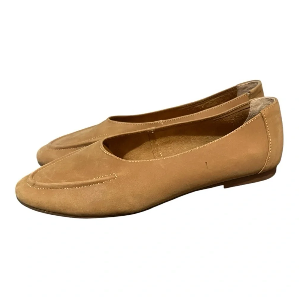 Ralph Migel Brown Suede Flats Women's 40 US 9.5 Slip On
